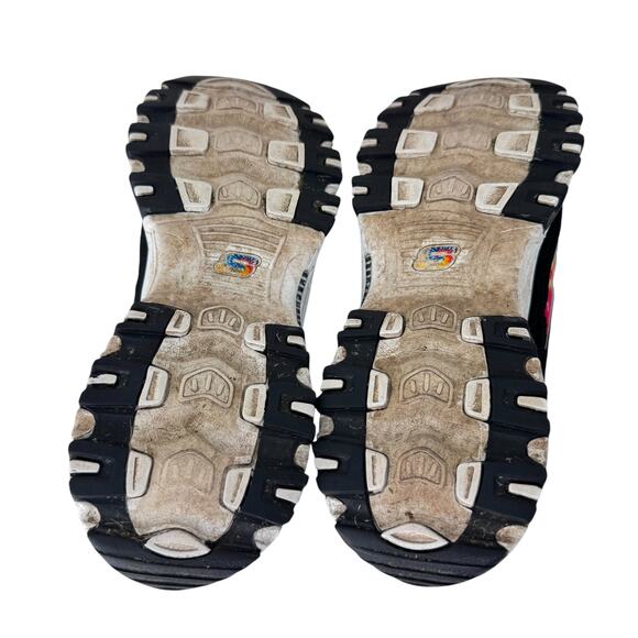 Skechers D'lites Sporty Summer Fiesta Womens US 10 Black White‎ 149015 - Picture 11 of 12